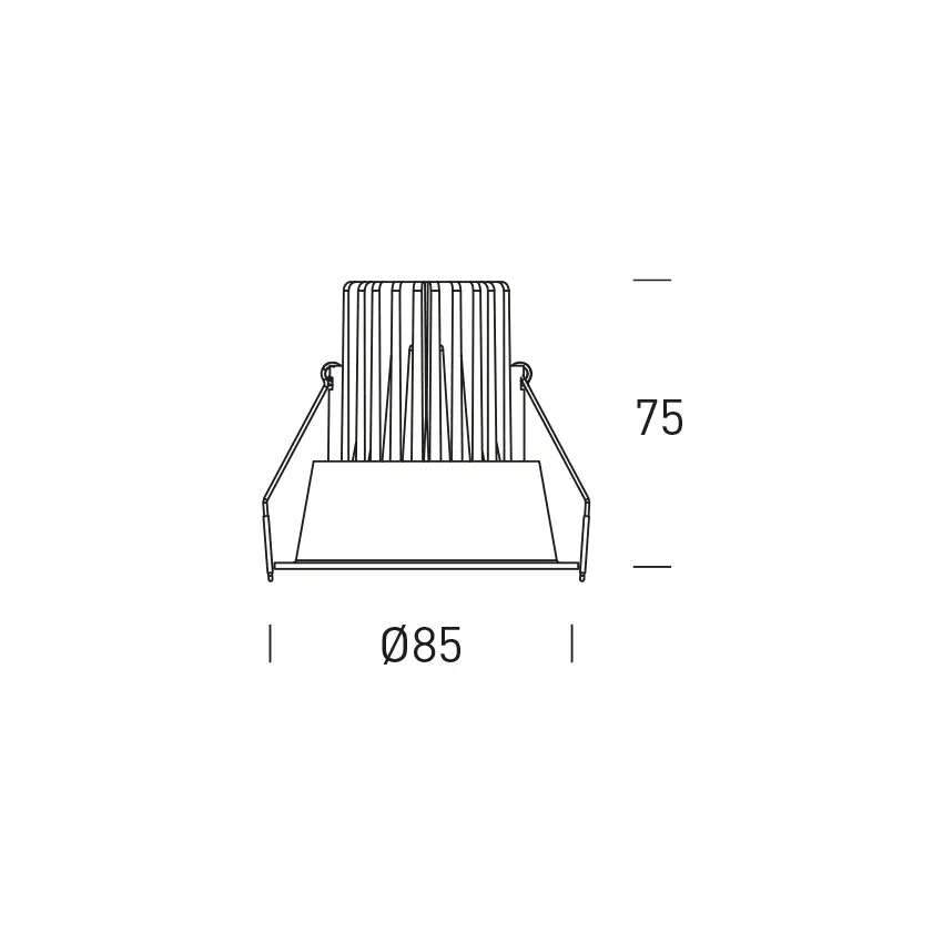 LAOS 20 GEN 2 20W  24º  IP40 BLANCA 3000 K 