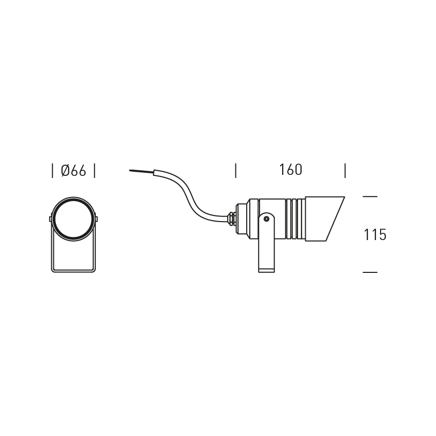NETHERLANDS - GU10 REFLECTOR IP65 110-240V