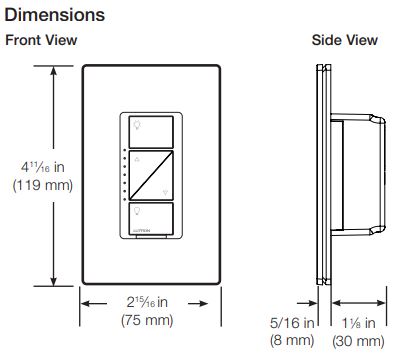 ATENUADOR CASETA 150W 120V