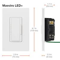 ATENUADOR DIMMER MAESTRO CFL/LED 