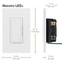 ATENUADOR DIMMER MAESTRO CFL/LED 
