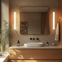 APLIQUE DECORATIVO DE PARED CALI 12W IP44 2K7-3K2-4K