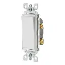 INTERRUPTOR SENCILLO CONMUTABLE 3 VÍAS LEVITON DECORA 