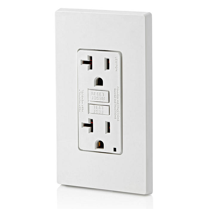 TOMA CORRIENTE GFCI 20A LEVITON DECORA 