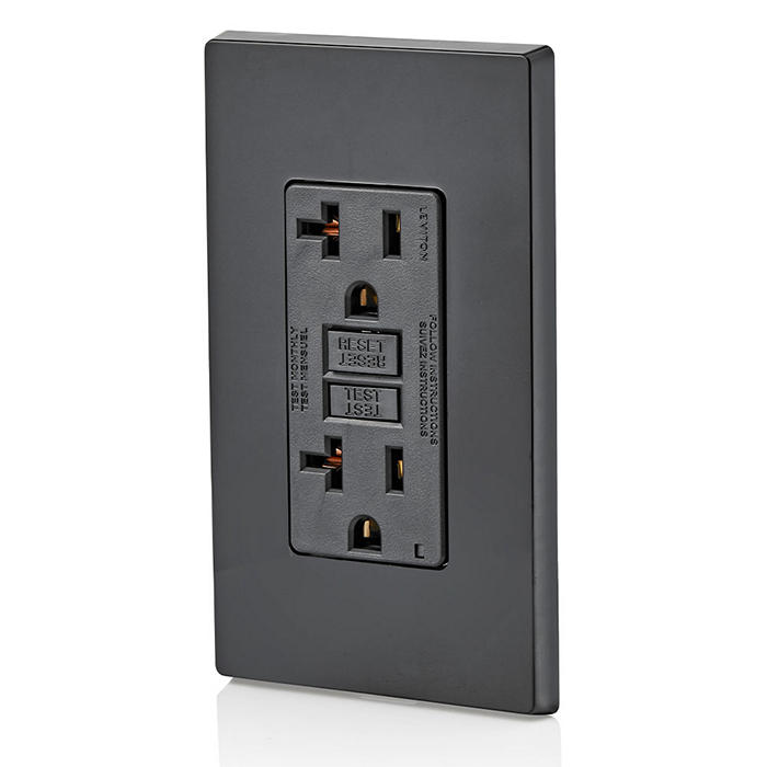 TOMA CORRIENTE GFCI 20A LEVITON DECORA 
