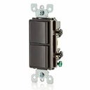 INTERRUPTOR DOBLE CONMUTABLE LEVITON DECORA 