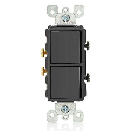 INTERRUPTOR DOBLE LEVITON DECORA