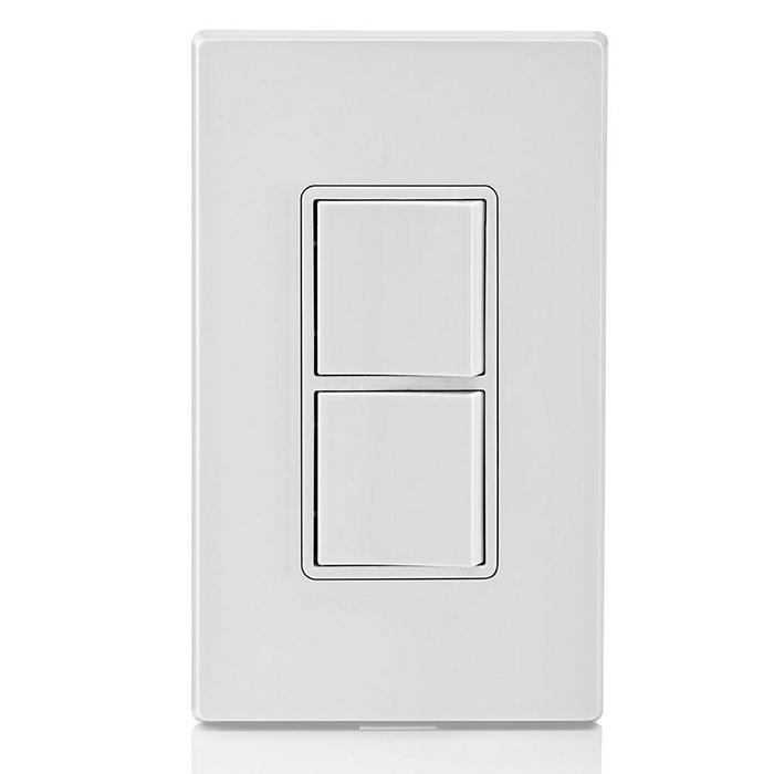 INTERRUPTOR DOBLE LEVITON DECORA