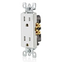 TOMA CORRIENTE DUPLEX LEVITON DECORA 15A