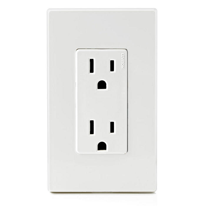 TOMA CORRIENTE DUPLEX LEVITON DECORA 15A