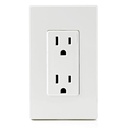 TOMA CORRIENTE DUPLEX LEVITON DECORA 15A