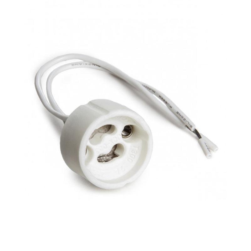 CONECTOR PARA BOMBILLO GU10