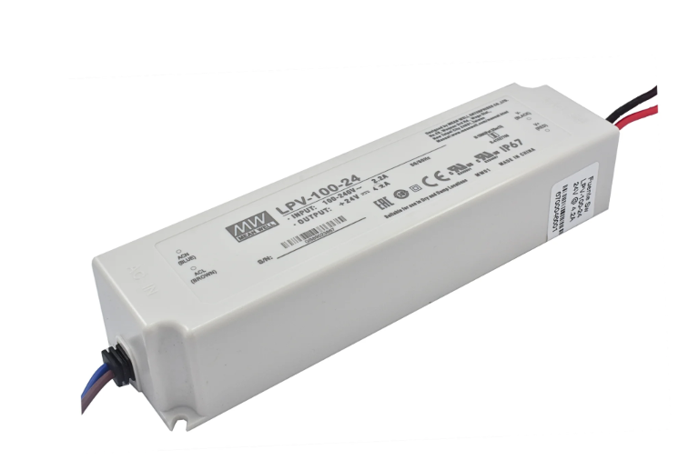 DRIVER MEANWELL 24V 4.2A IP67 