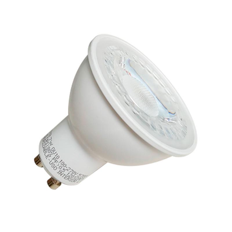 BOMBILLO LED SMD TIPO COB GU-10 7W 3000K CRI-93 DIMER 110-130