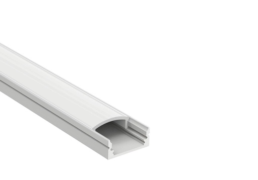 [7800184] PERFIL DE ALUMINIO PARA CINTA LED BAJO SIN ALETA